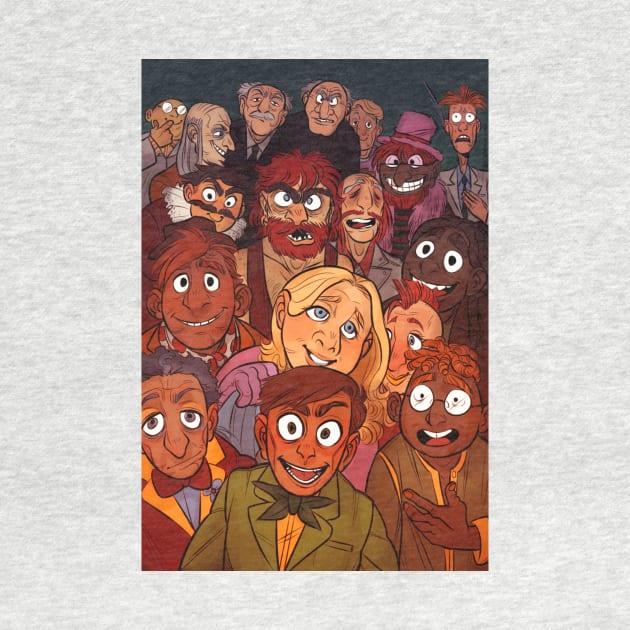 The Muppets by groovybastard